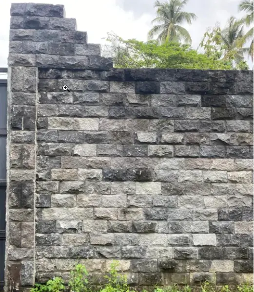Product image 5 of the product “Black Lava Stone Wall tiles ,Quality for local market, Size approx. 10 x 20 cm (0,0225m²) Price per 1 m² / 50pcs. ”